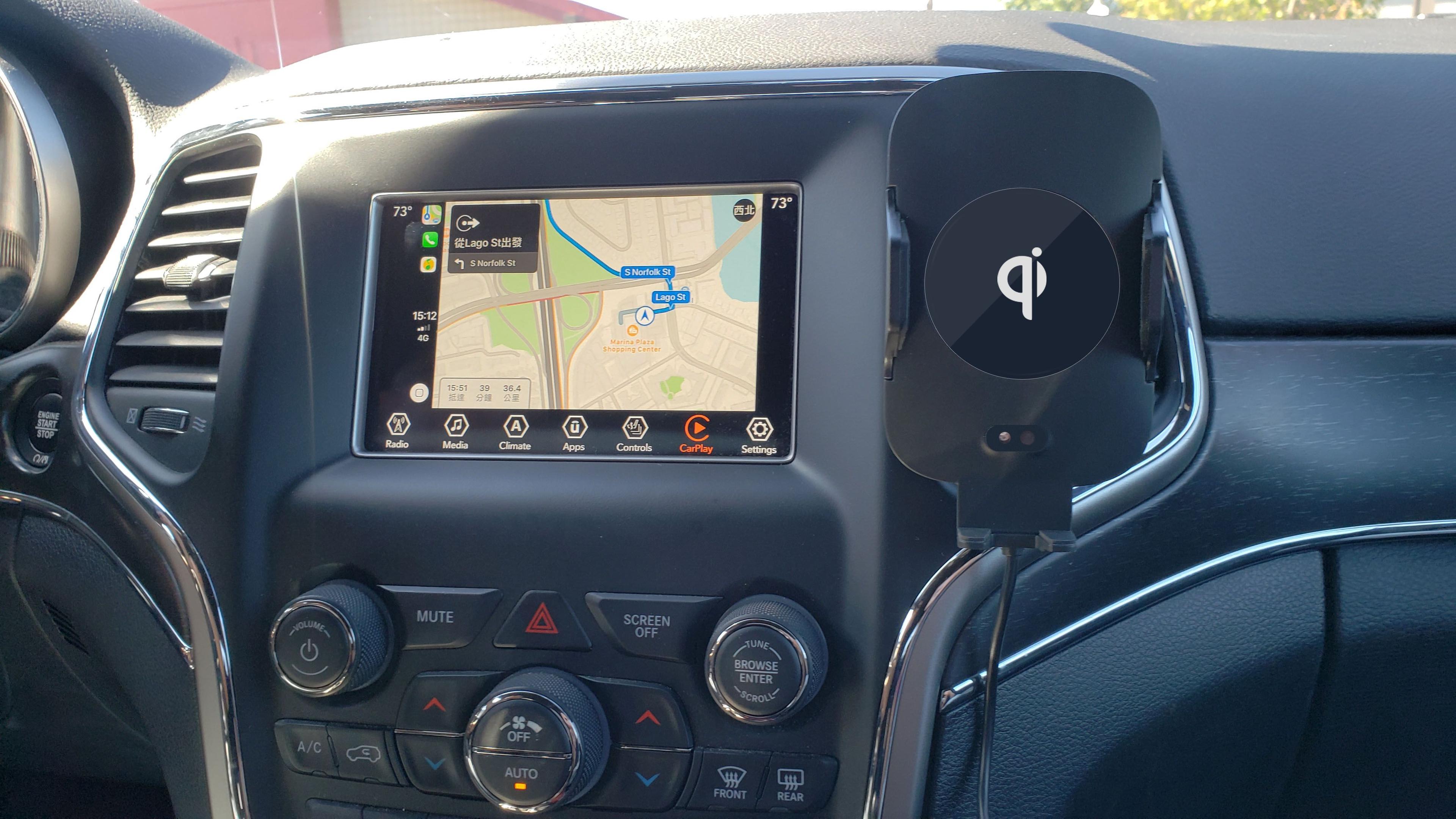 Držák do auta autmatický N9 indukční nabíjení