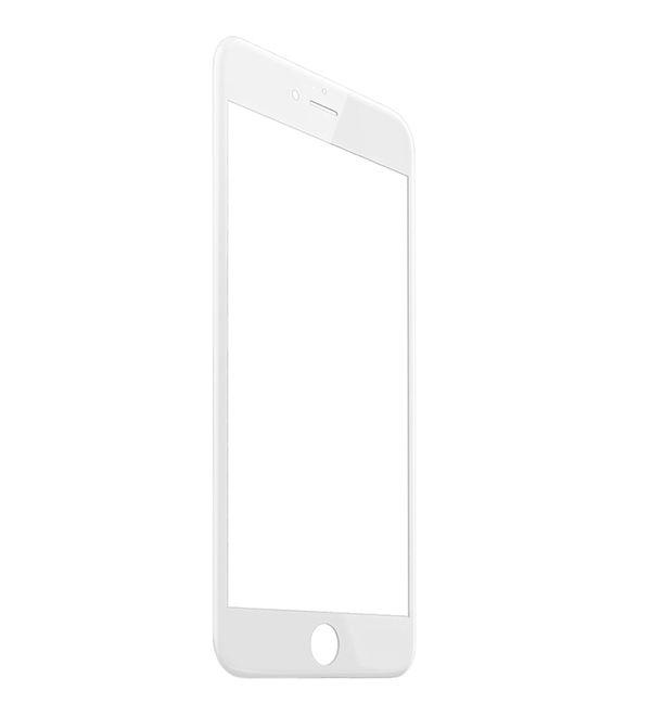 Ochranná fólie iPhone 6/6s bílá Baseus 0.23mm soft-edge