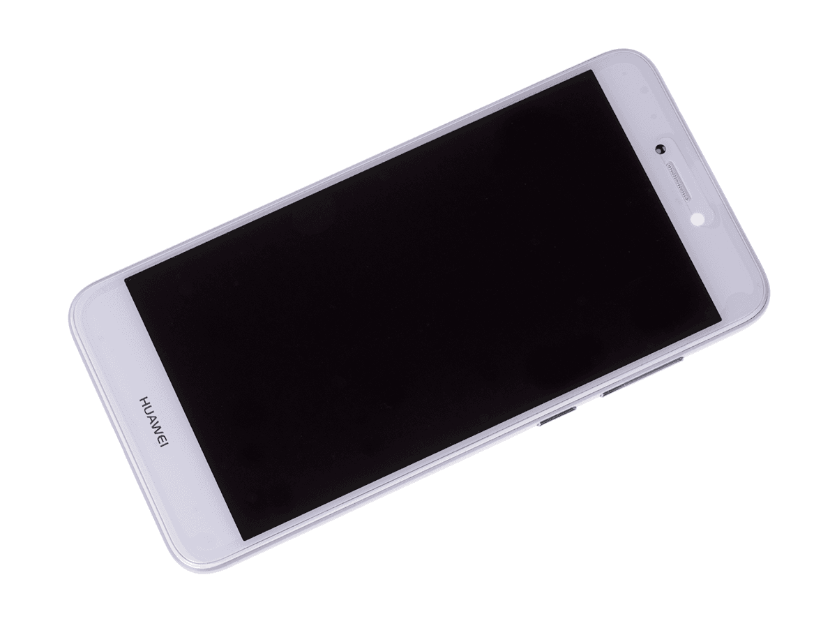 Original Front cover with touch screen and display Huawei P8 Lite (2017)/ P9 Lite (2017) - white