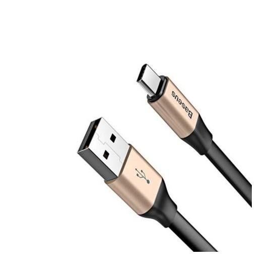USB kabel BASEUS Nimble Typ-C 2A 120cm černo - zlatý