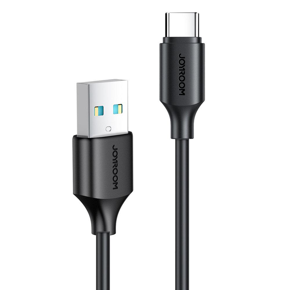 Joyroom kabel do ładowania / transmisji danych USB - USB-C 3A 0,25 m czarny (S-UC027A9)