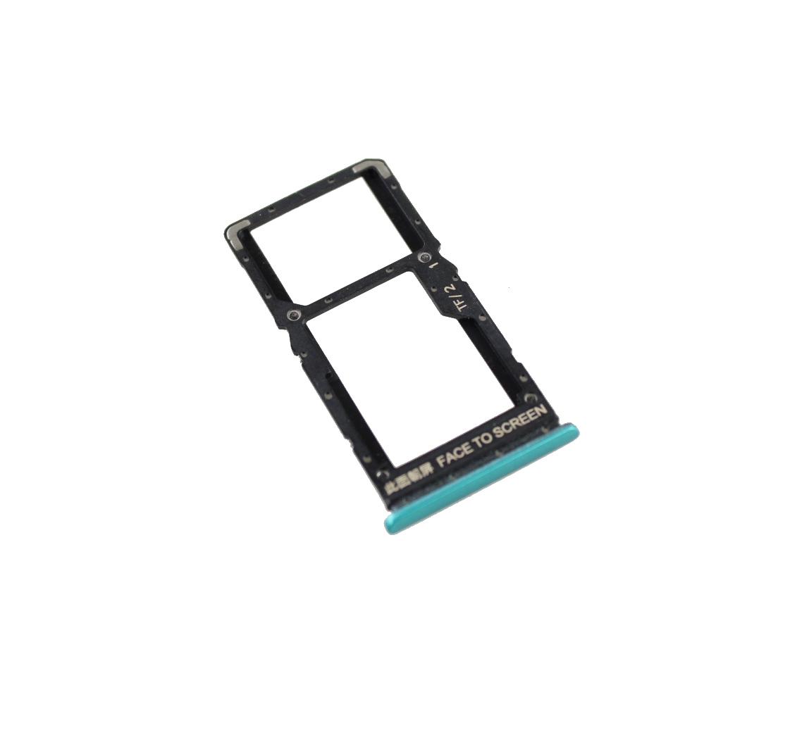 Szufladka karty SIM Xiaomi Redmi Note 10 5G - zielona