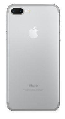 Klapka baterii + szkło aparatu iPhone 7 silver