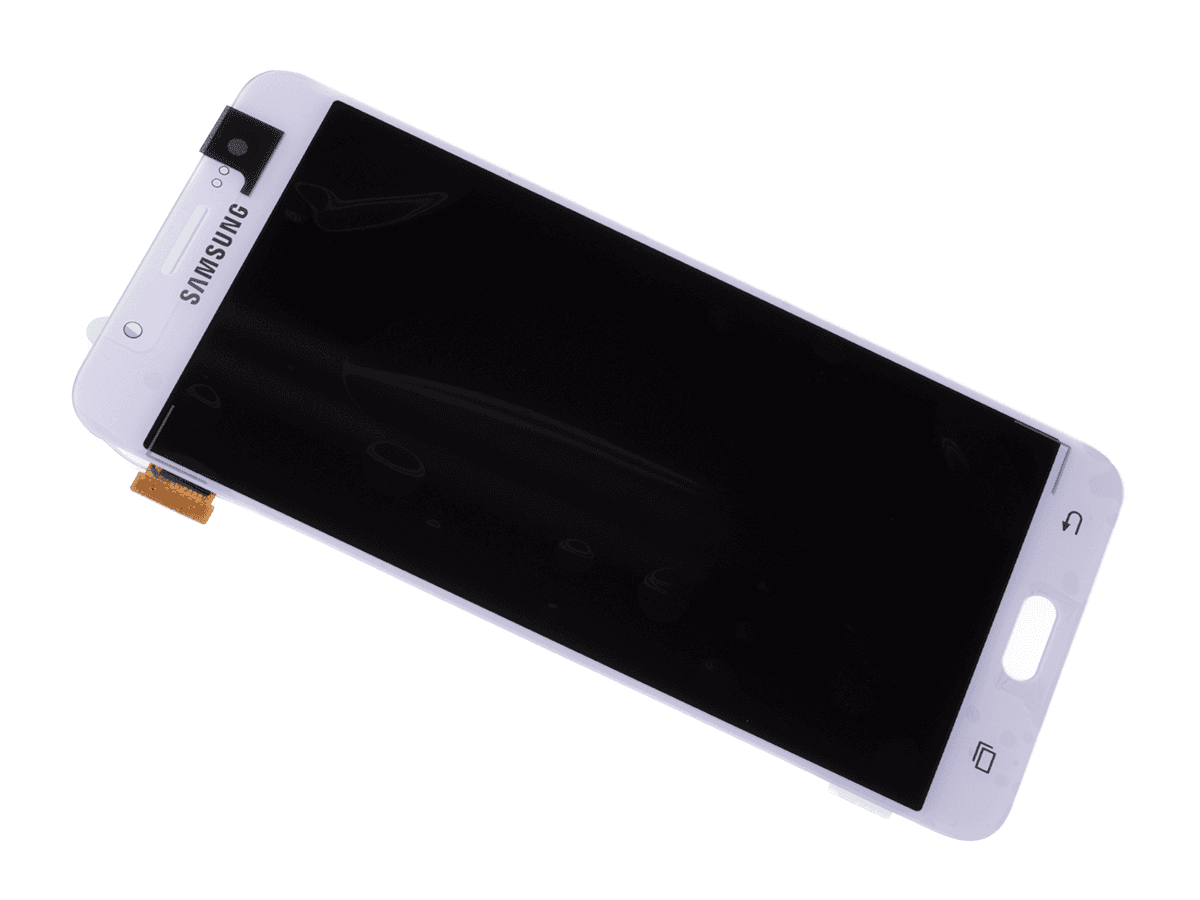 ORYGINALNY Wyświetlacz LCD + ekran dotykowy Samsung SM-J710 Galaxy J7 (2016)/ SM-J710FN/DS Galaxy J7 (2016) Dual SIM - biały