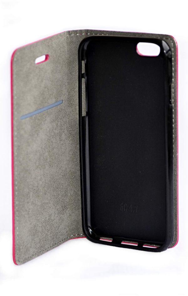 Book Case Premium Samsung S7 G930 pink