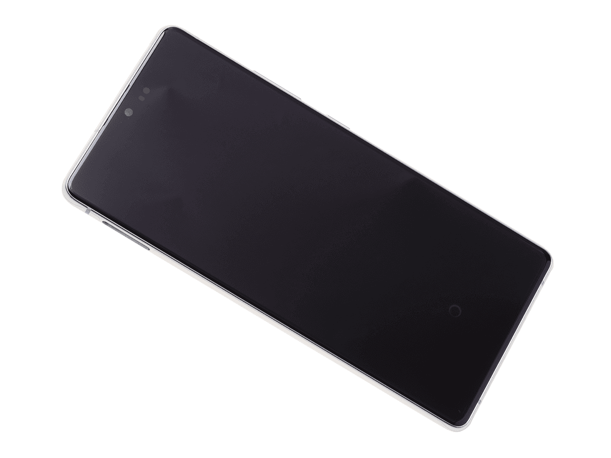 Original lcd + touch screen Samsung SM-G770 Galaxy S10 Lite - white