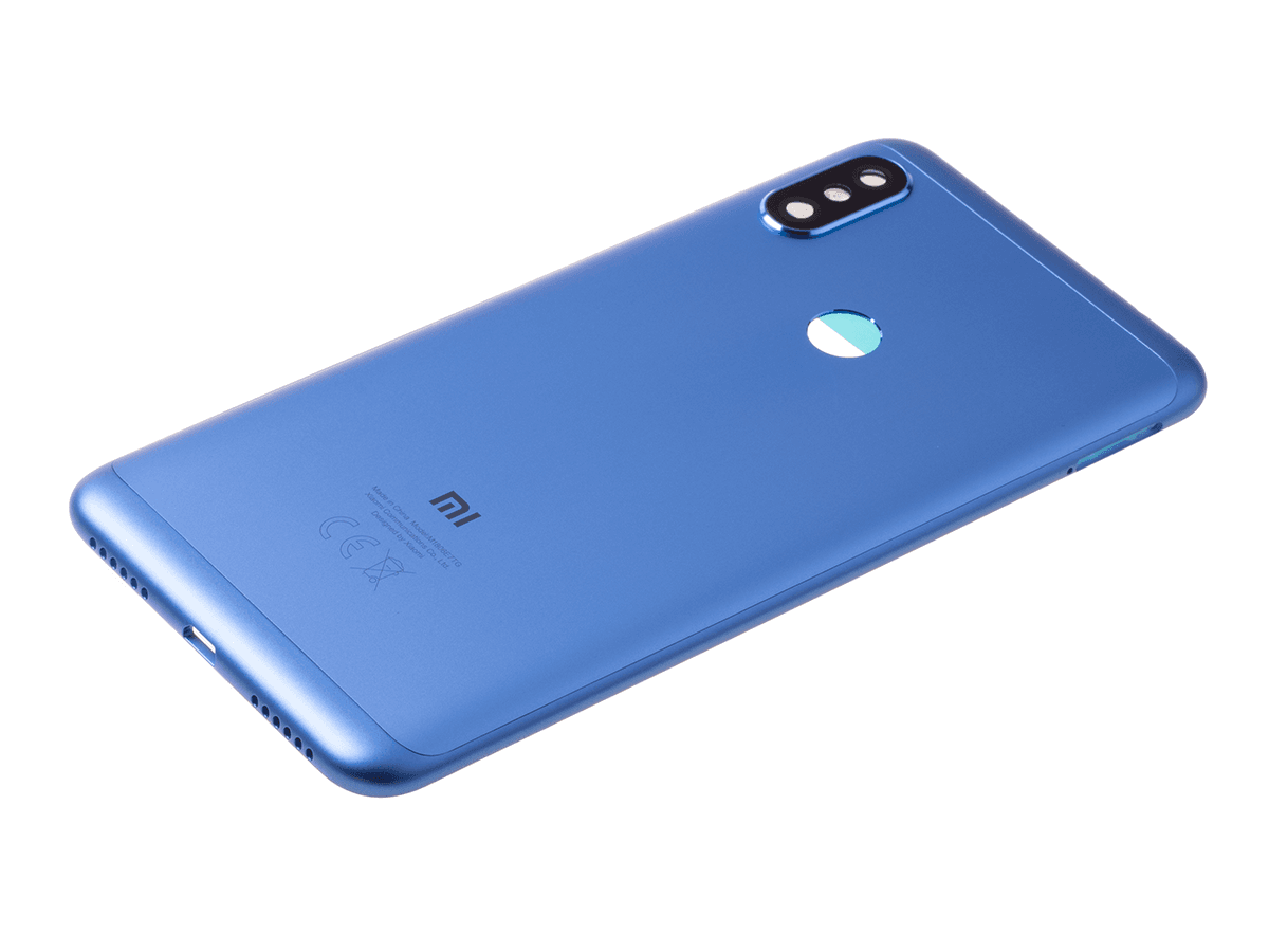 Originál kryt baterie Xiaomi Redmi Note 6 Pro modrý + lepení
