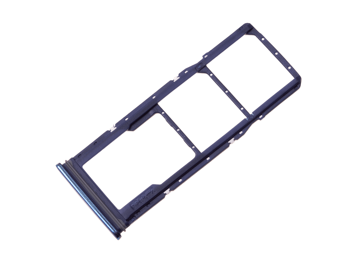Oryginalna Szufladka karty SIM Samsung SM-A920 Galaxy A9 (2018)/ SM-A9200 Galaxy A9s - niebieska