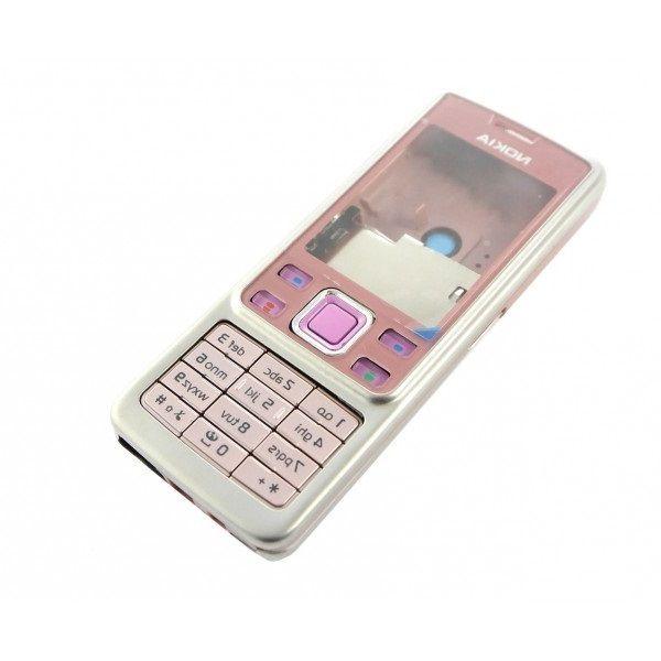 Cover (housing) Nokia 6300 silver-pink