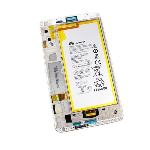 Oryginalny wyświetlacz LCD + ekran dotykowy Huawei Mediapad T2 8 Pro - biały/ złoty