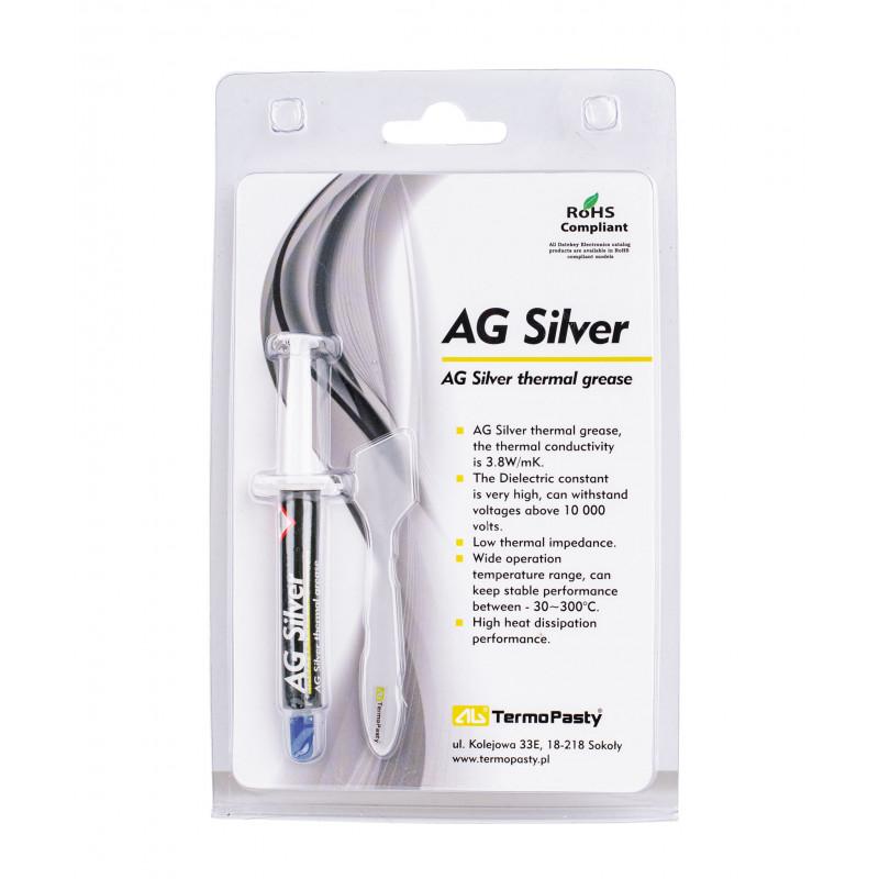 Pasta termoprzewodząca AG Silver - 3g