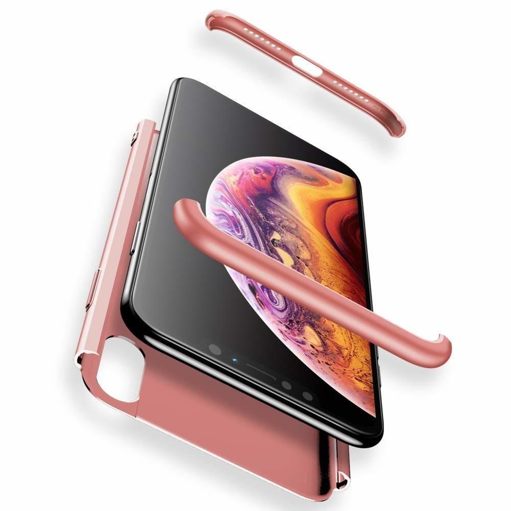 360 case Huawei y6 2019 pink