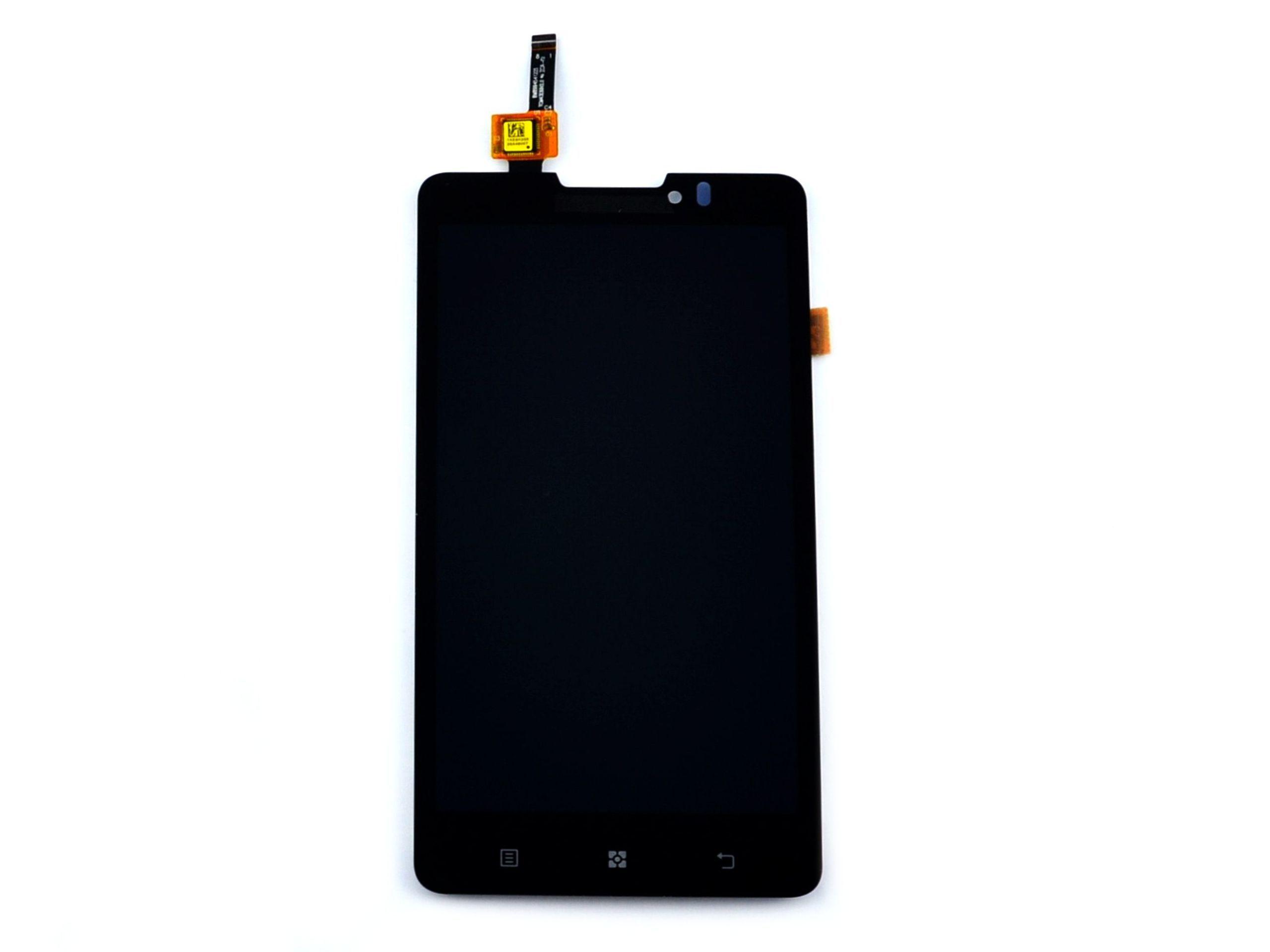 Wyświetlacz LCD + ekran dotykowy LENOVO P780 czarny