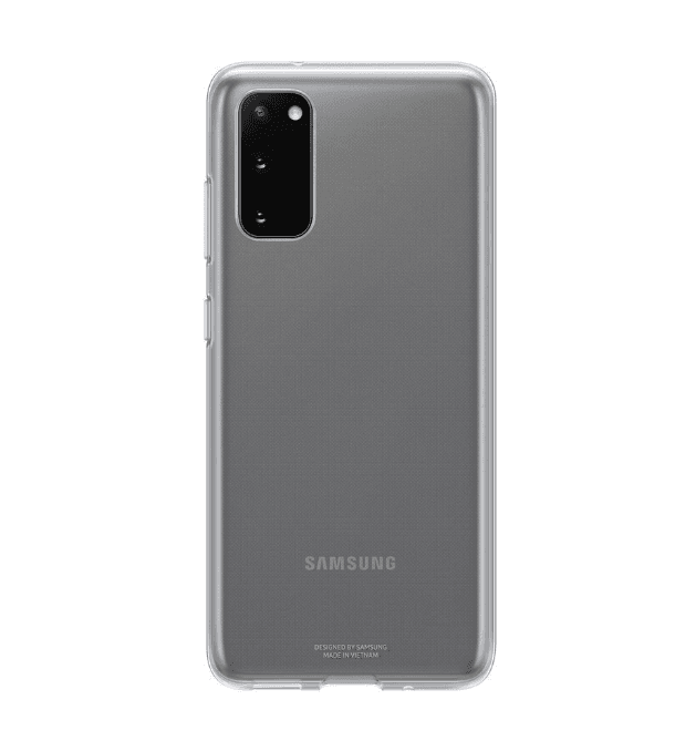 oryginalne Etui Clear Cover Samsung SM-G980 Galaxy S20/ SM-G981 Galaxy S20 5G - transparent