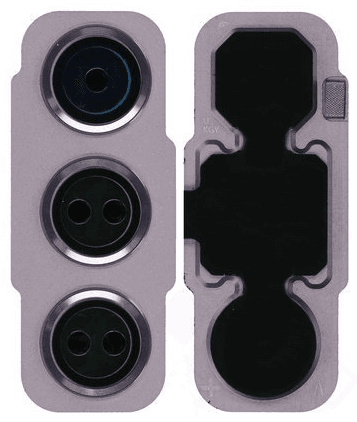 Original back camera lens frame Samsung SM-G990B Galaxy S21 FE - violet