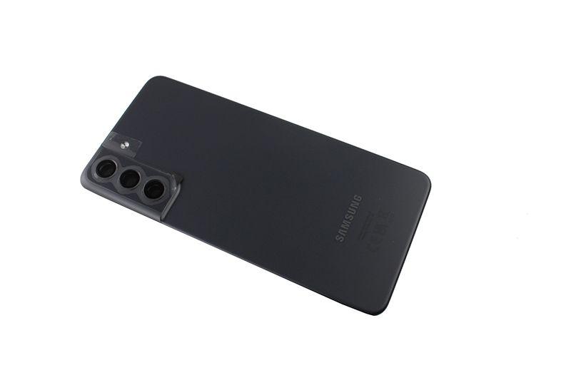 Original Battery cover Samsung SM-G990B Galaxy S21 FE - grey (dismounted)