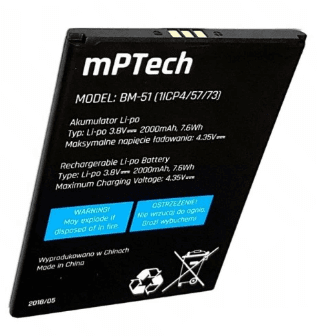 Originál baterie MyPhone BM-51 Fun 6 Lite 2000 mAh