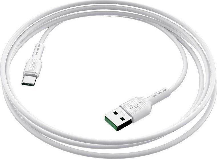 HOCO USB Kabel - X33 5A Surge USB-C 1m biały