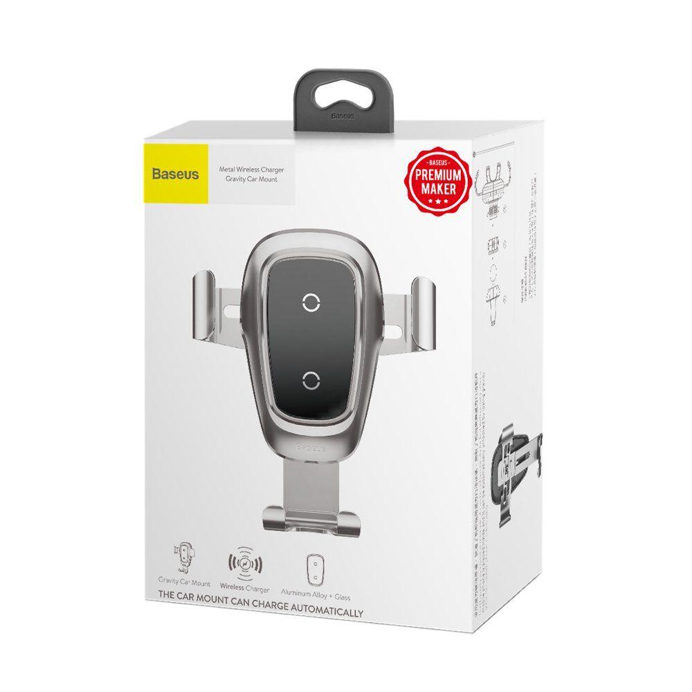 Car holder with Inductive charging BASEUS WXYL-BOS Gray