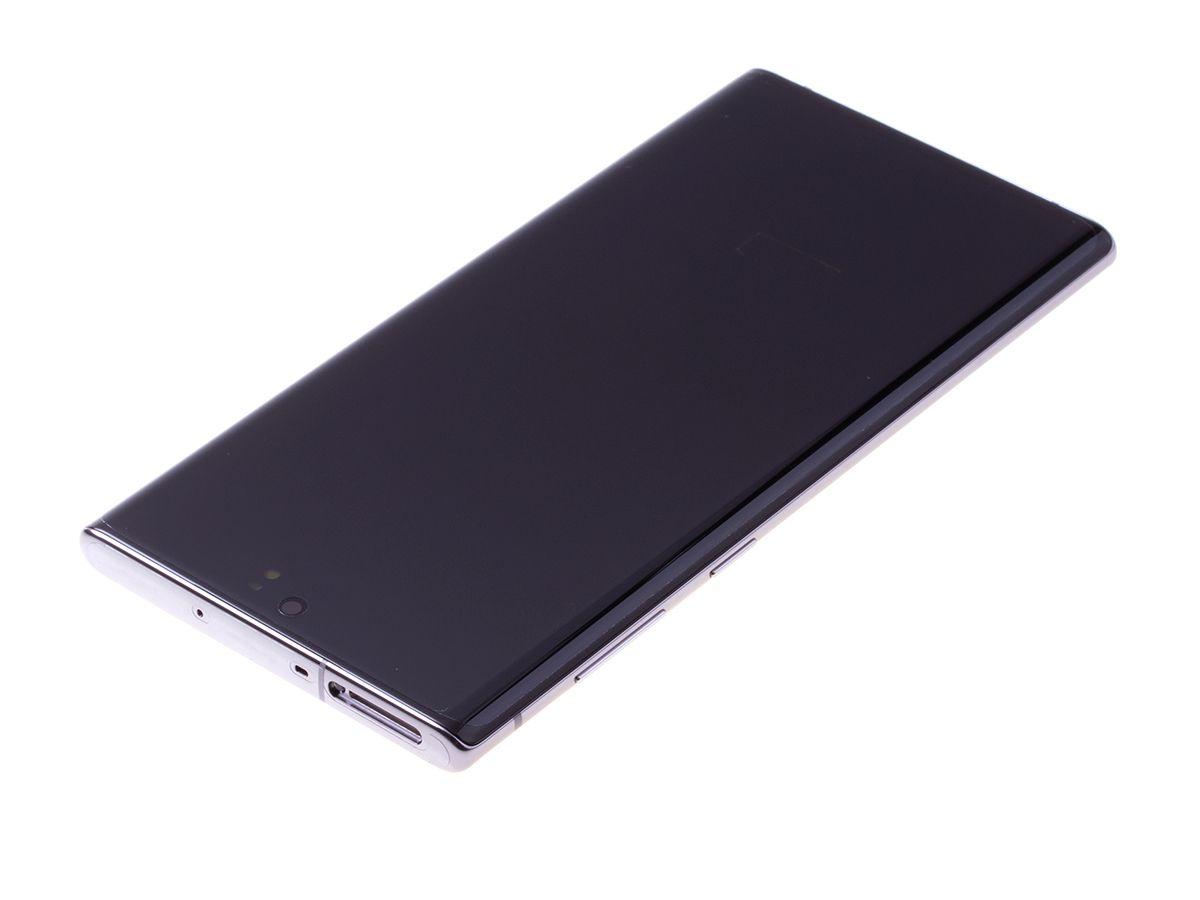 Oryginalny Wyświetlacz LCD + Ekran dotykowy Samsung SM-N970 Galaxy Note 10 - Aura Glow