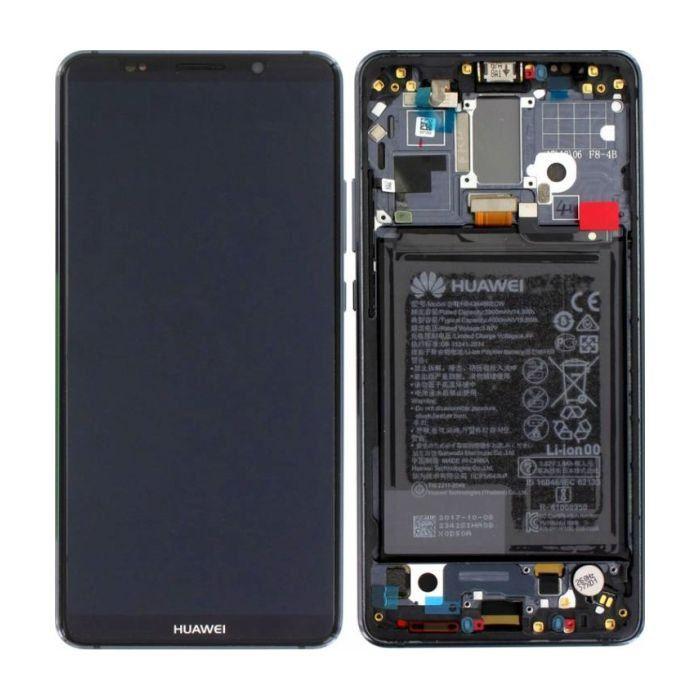 Oryginalny Wyświetlacz LCD + Ekran dotykowy + Bateria Huawei Mate 10 Pro - szary