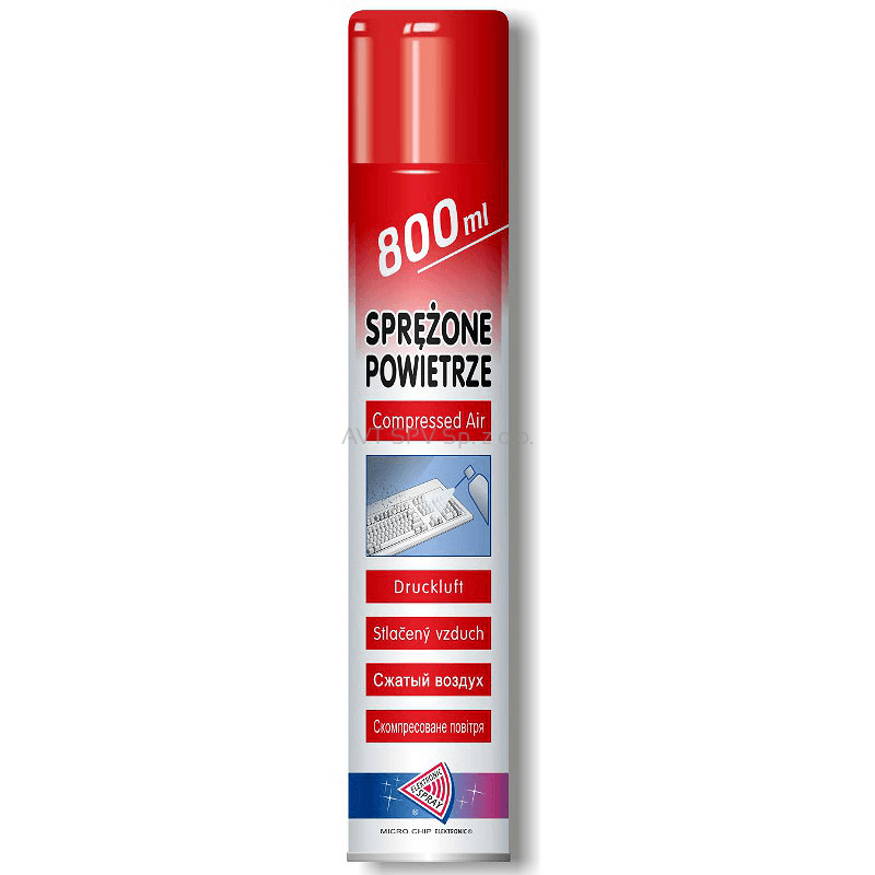 Sprężone powietrze palne Spray 800 ml