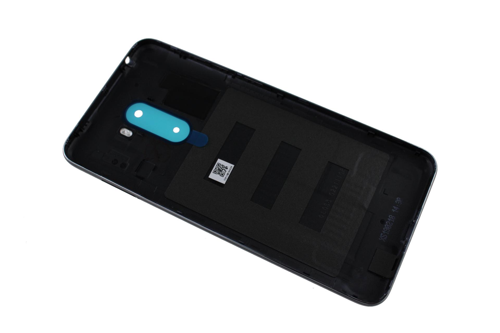 Originál kryt baterie Xiaomi Pocophone F1 šedo-černý