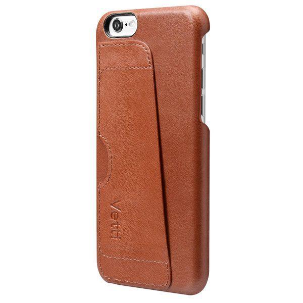 Genuine Leather Back Cover VETTI Huawei P9 Plus Brown
