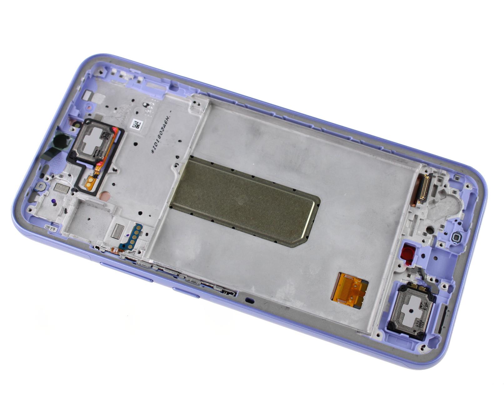 Oryginalny Wyświetlacz LCD + Ekran dotykowy Samsung SM-A346 Galaxy A34 5G - Fioletowy
