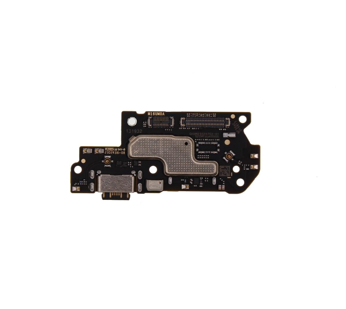 Original Board + charger connector Xiaomi Redmi Note 12 Pro + 5G - black
