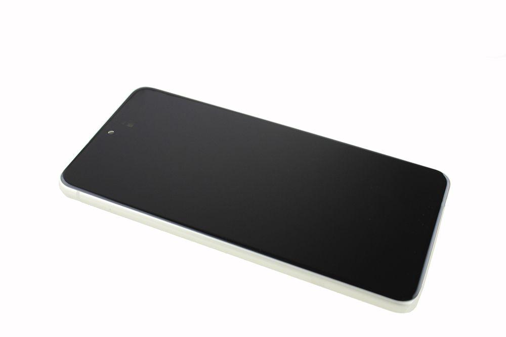 Oryginalny Wyświetlacz LCD + Ekran dotykowy Samsung SM-G990 Galaxy S21 FE - zielony
