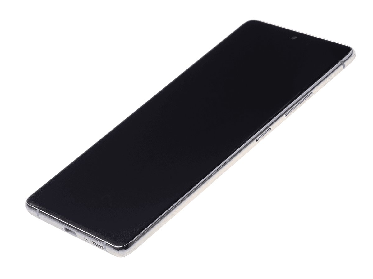 ORYGINALNY Wyświetlacz LCD + ekran dotykowy Samsung Samsung SM-G770 Galaxy S10 Lite - biały