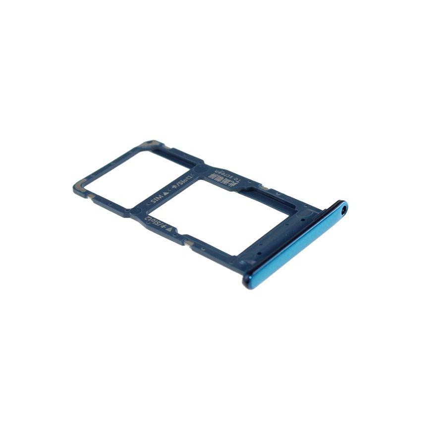 Originál slot SIM Karty Huawei P Smart 2020 modrý