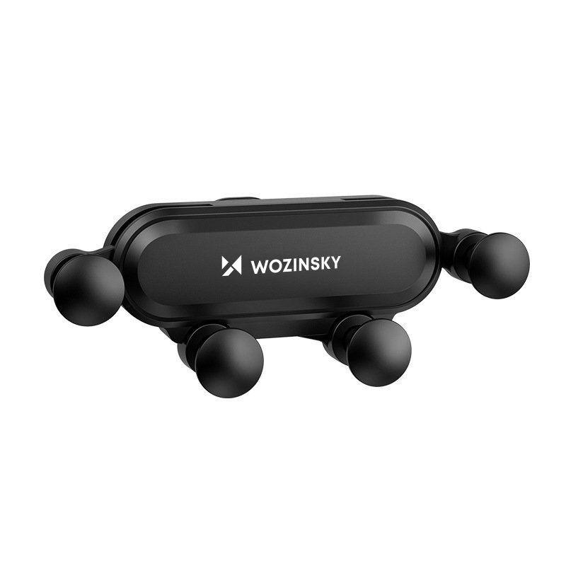Wozinsky car phone holder gravity for ventilation grille black (WCH-05)