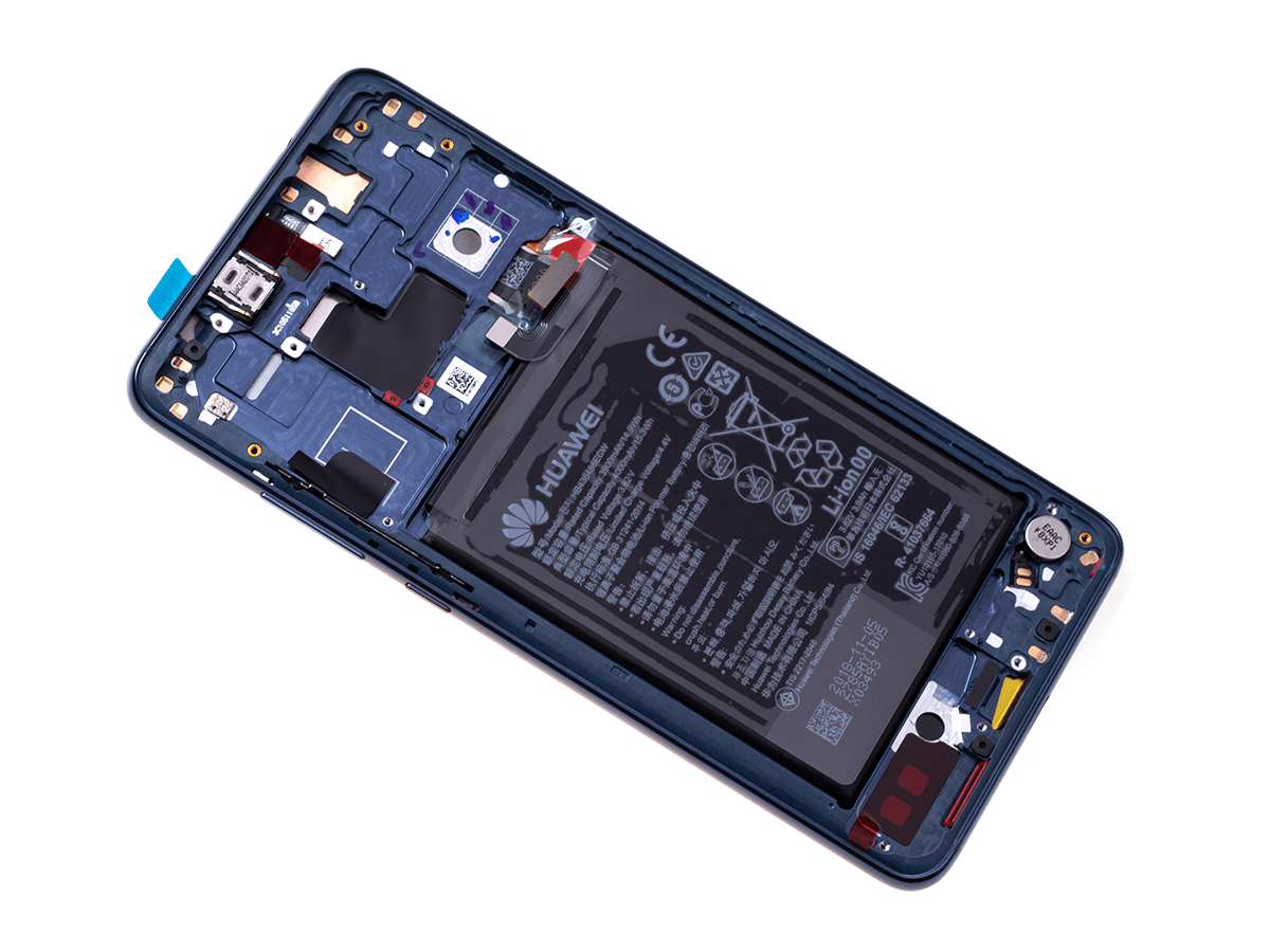 Oryginalny Wyświetlacz LCD + Ekran dotykowy Huawei Mate 20 - niebieska