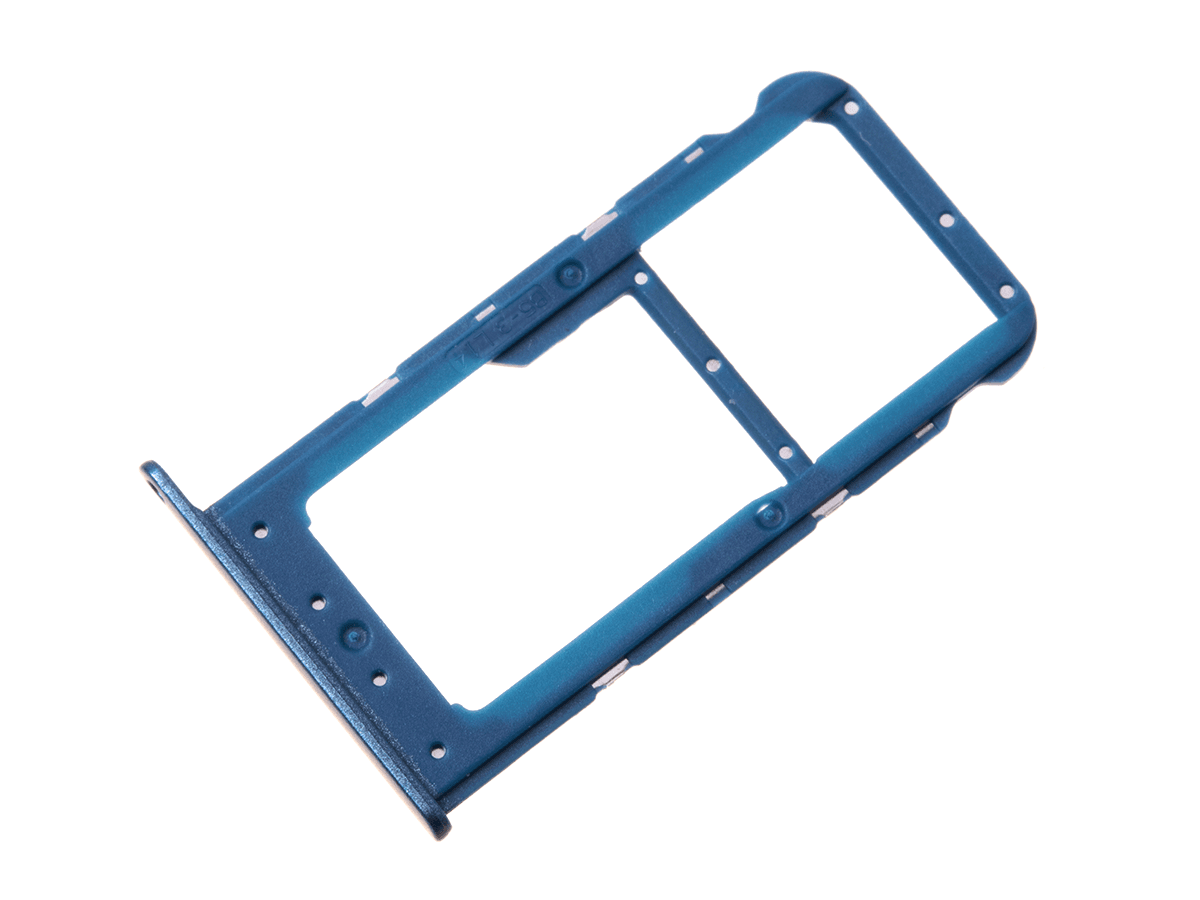 Originál slot SIM a SD karty Huawei Honor 9 Lite modrý