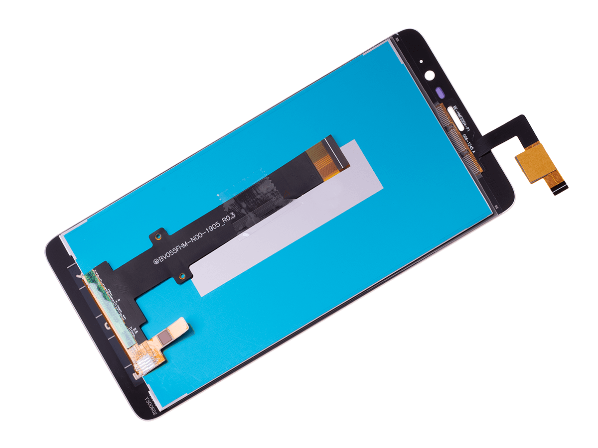 Wyświetlacz LCD + ekran dotykowy Xiaomi Redmi Note 3 biały (długość 14,7cm)