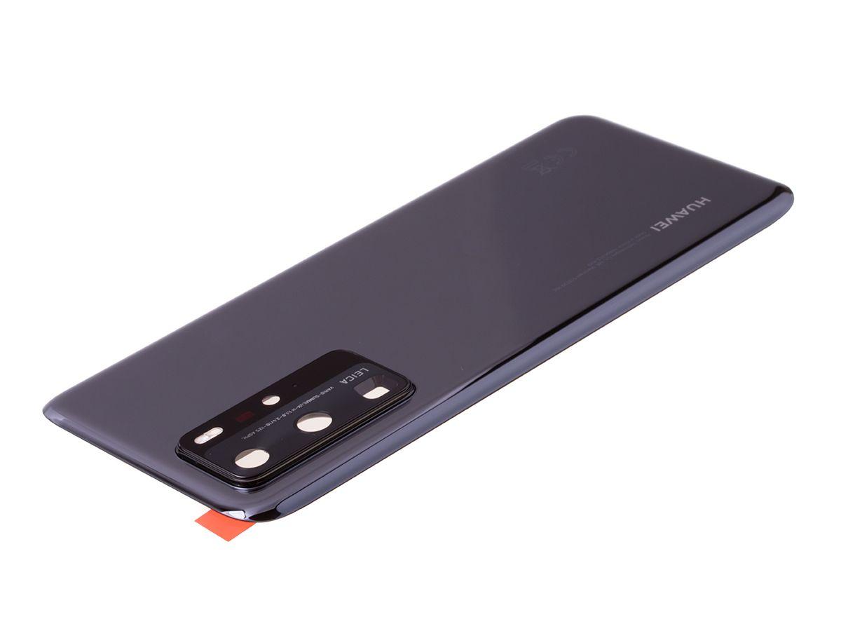 Oryginalna Klapka baterii Huawei P40 Pro Plus - czarna (Demontaż)