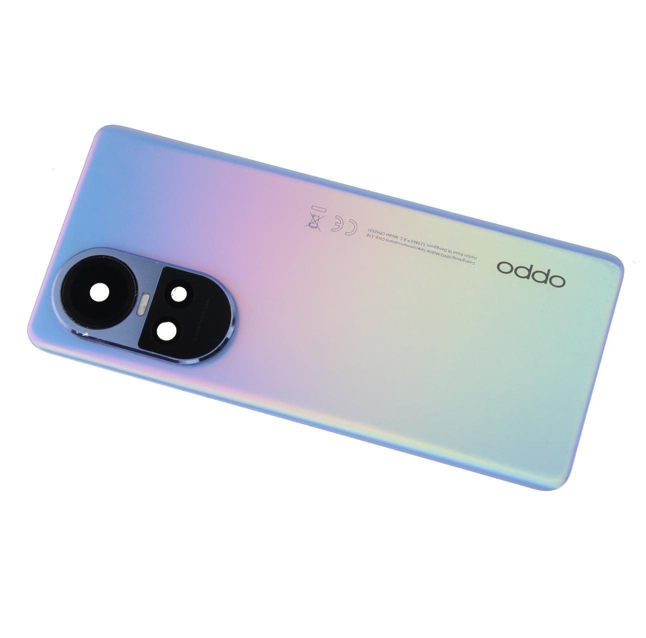 Original Battery Cover Oppo Reno 10 5G - Ice Blue (Disassembly) CPH2531