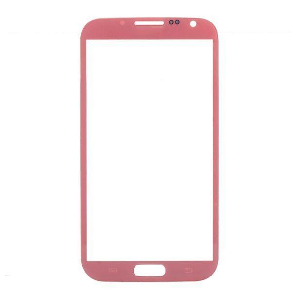Sklíčko Samsung Galaxy Note 2 N7100 růžové
