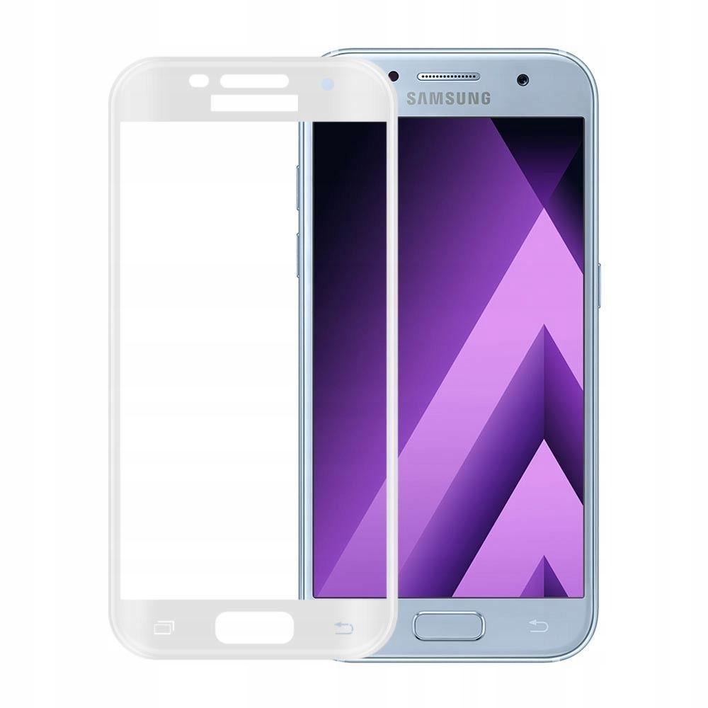Ochranné sklo 5D Samsung Galaxy A5 2017 A520 bílé - celoplošné lepidlo
