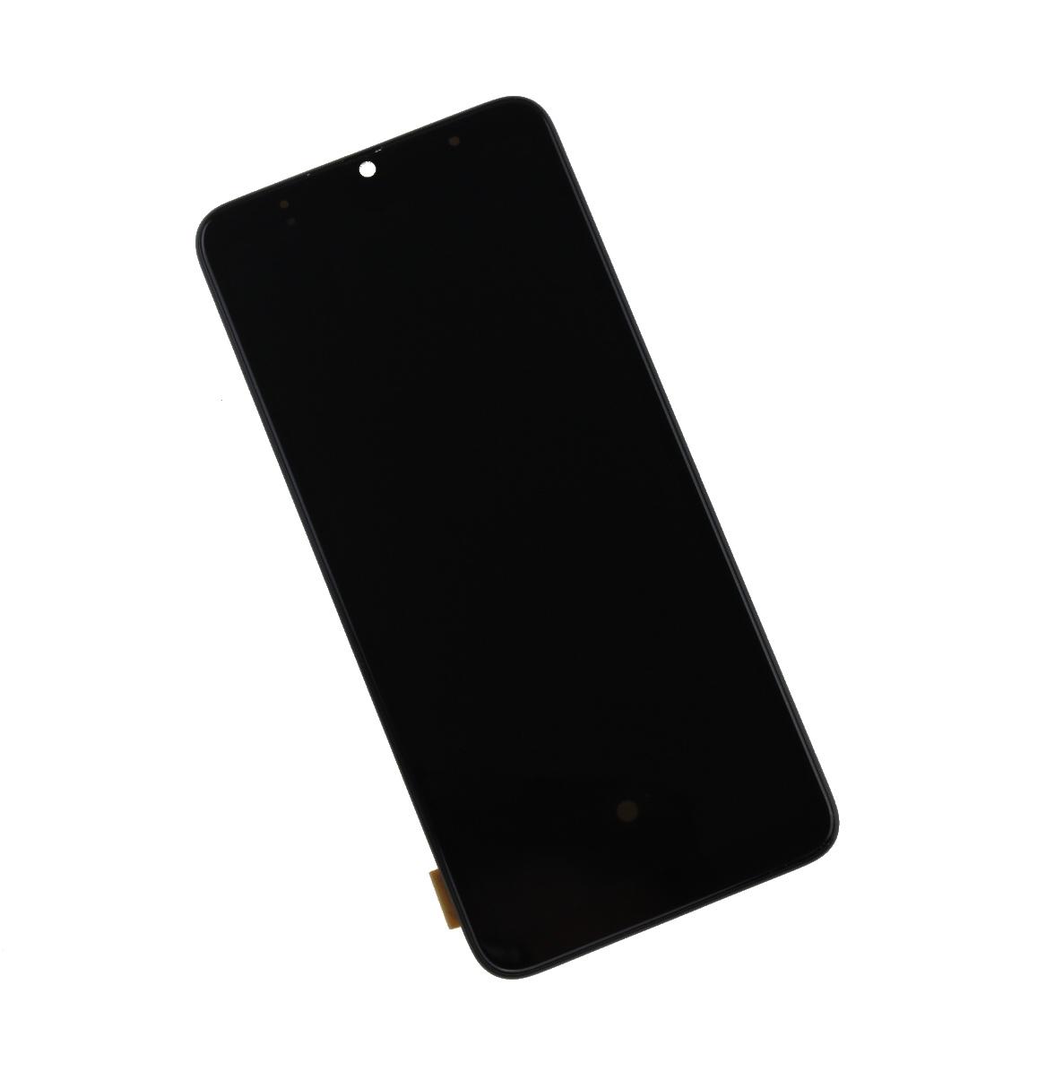 LCD + Dotyková vrstva Samsung Galaxy A70 SM-A705 černá s rámečkem Small glas