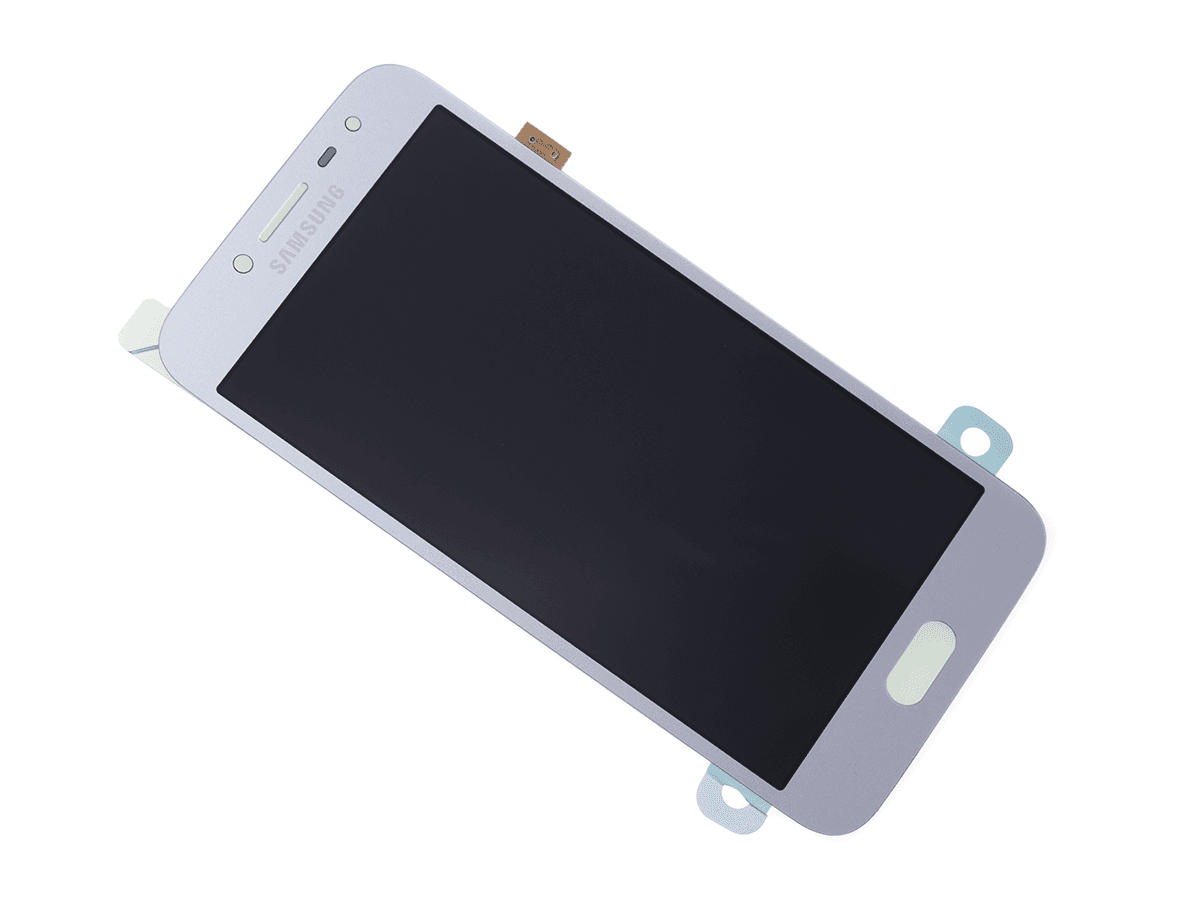 ORYGINALNY Wyświetlacz LCD + ekran dotykowy Samsung SM-J250 Galaxy J2 (2018) - srebrny