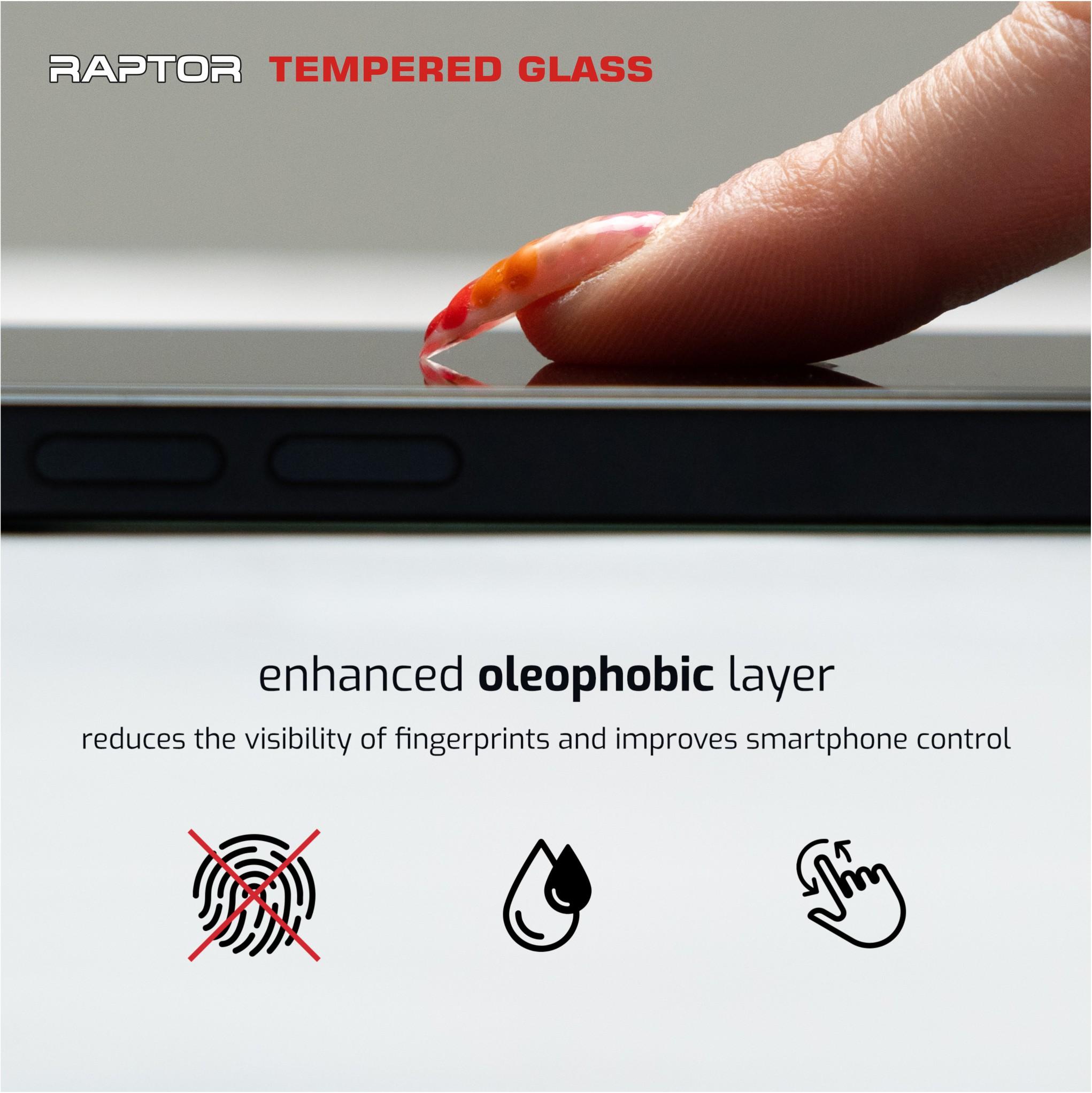 SWISSTEN RAPTOR DIAMOND ULTRA CLEAR 3D TEMPERED GLASS APPLE IPHONE 15 PRO BLACK