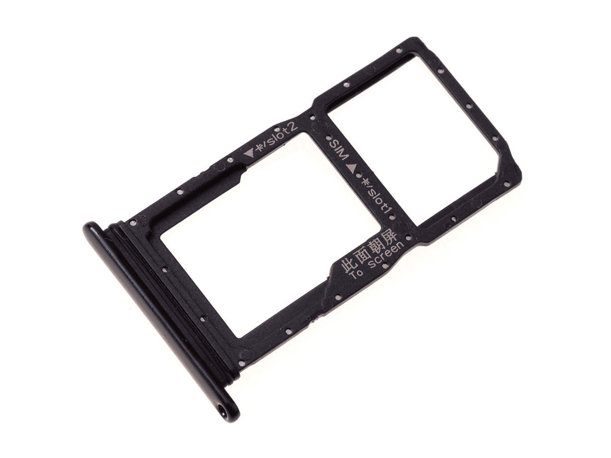 Original SIM tray card Huawei P Smart Z - black