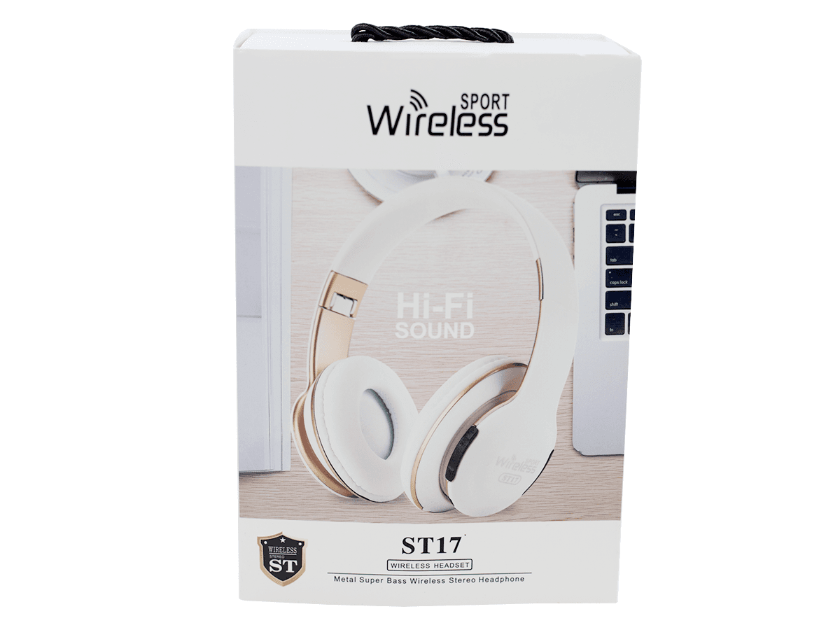 Bluetooth Headset ST17 white (blister)
