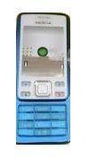 Kryt Nokia 6300 modro-bílý