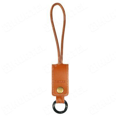Key ring cable USB iPhone 5G/6G brown leather