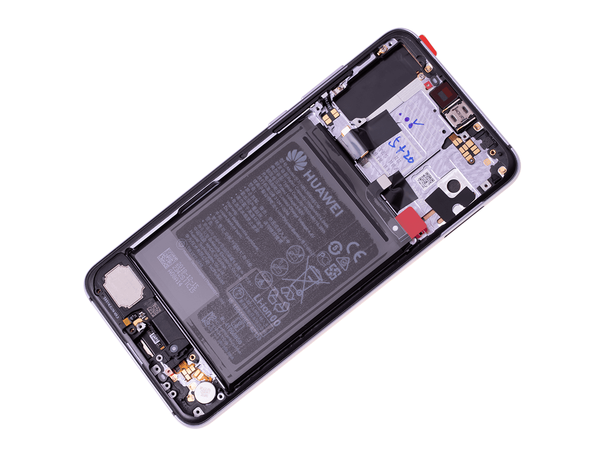 Oryginalny Wyświetlacz LCD + Ekran dotykowy + Bateria Huawei P20 Pro - twilight