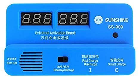 SUNSHINE SS-909 universal battery charger for iPhone, iPAD, Samsung, Xiaomi, Oppo